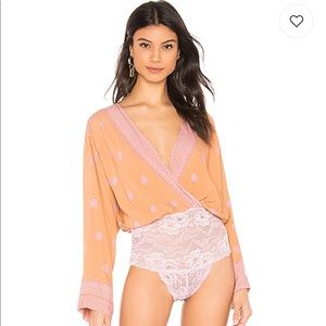 NWT Free People On Board Bodysuit